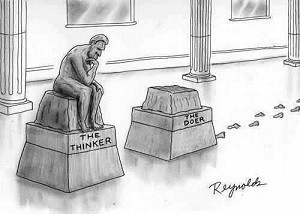 the-thinker vs the-doer